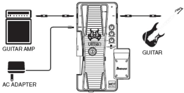 IBANEZ WD7 WEEPING DEMON - Diagramme de connexion : - 1