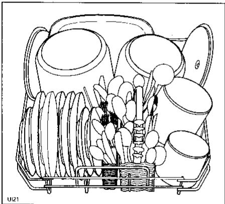 REX IT562N - Utilisation du panier inférieur - 2