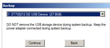 ASUS EEEPC X101CH - Sauvegarder les fichiers de restauration - 3