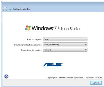 ASUS EEE PC X101CH-BLK023S - Assistant de première utilisation - 3