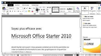 ASUS EEE PC X101CH-BLK023S - Microsoft® Office Starter 2010 - 7