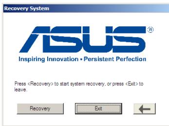 ASUS EEE PC X101CH-BLK023S - Utiliser un périphérique de stockage USB (Restauration via USB) - 2