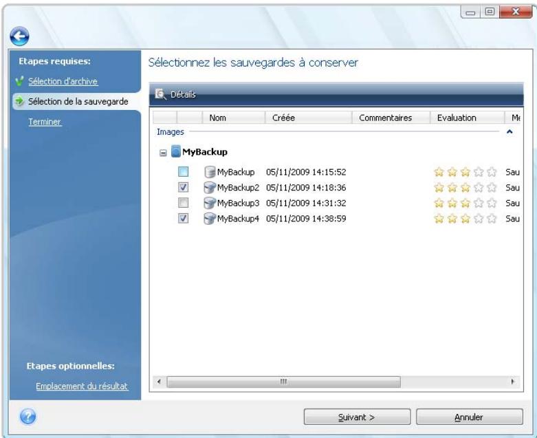 ACRONIS TRUE IMAGE HOME 2010 - Consolidation de sauvegardes - 1