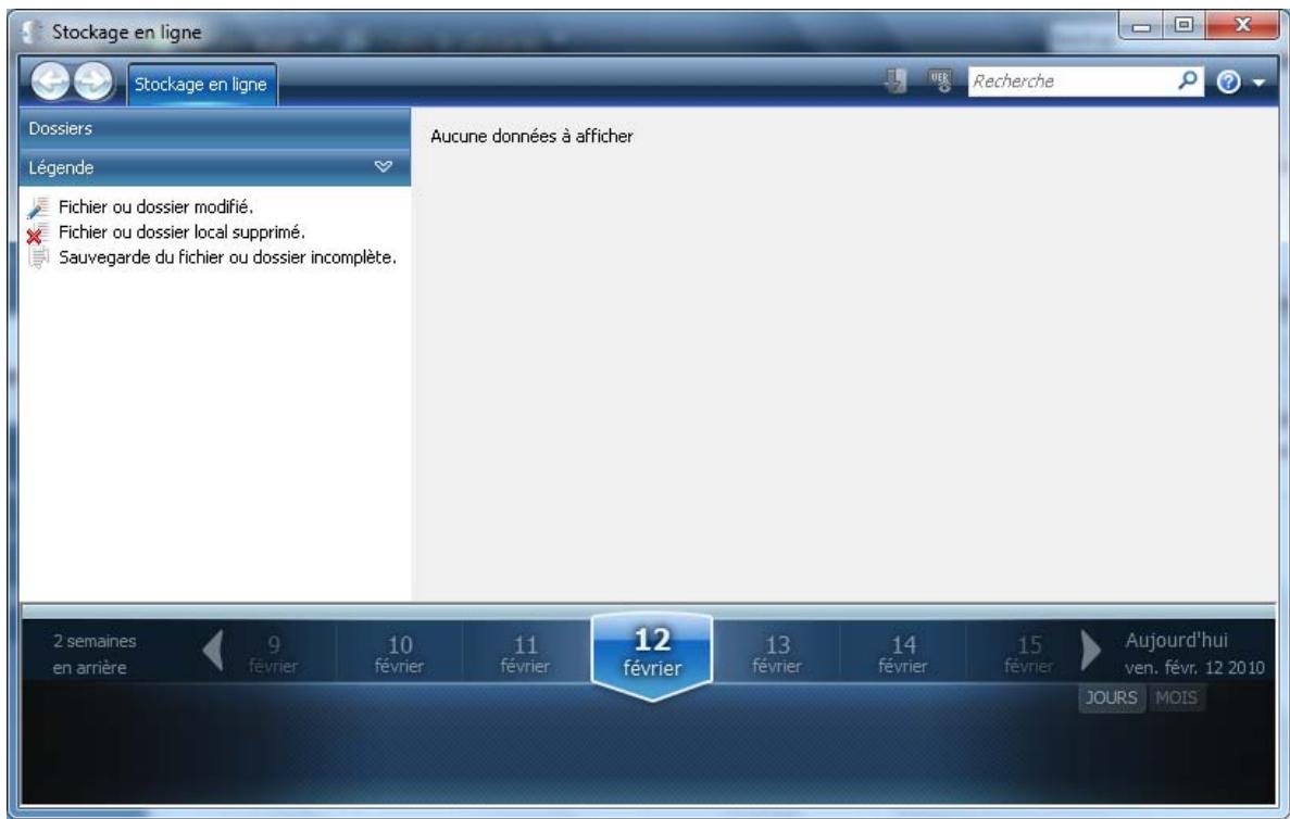 ACRONIS TRUE IMAGE HOME 2010 - Restauration des données à partir du stockage en ligne - 1