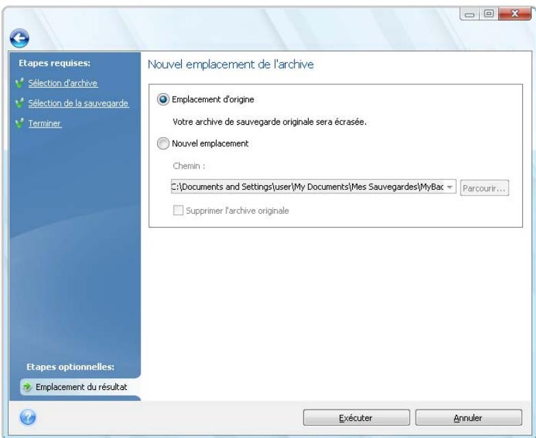 ACRONIS TRUE IMAGE HOME 2010 - Consolidation de sauvegardes - 2