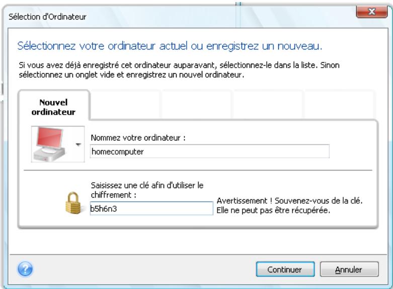 ACRONIS TRUE IMAGE HOME 2010 - Sauvegarder sur Acronis Online Storage - 1