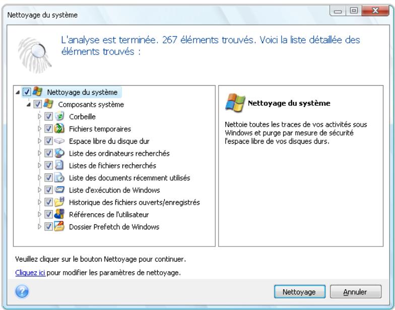ACRONIS TRUE IMAGE HOME 2010 - Nettoyage du système - 1