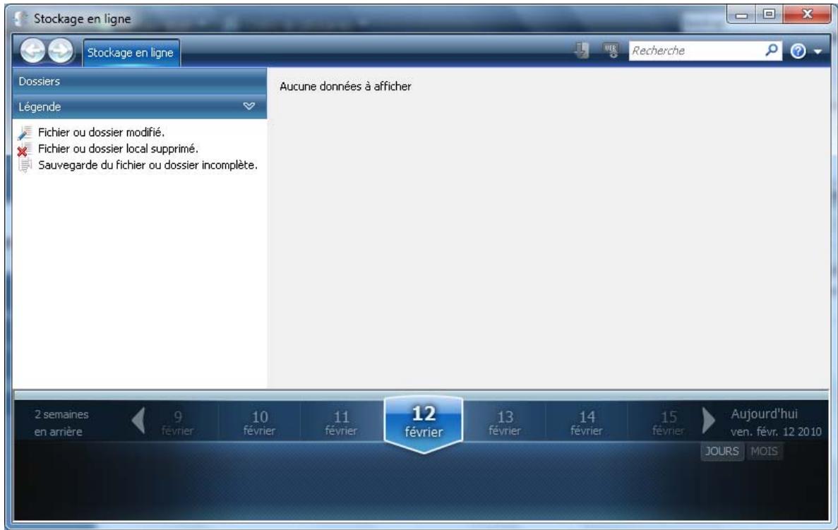 ACRONIS TRUE IMAGE HOME 2010 - Gestion du stockage en ligne - 1