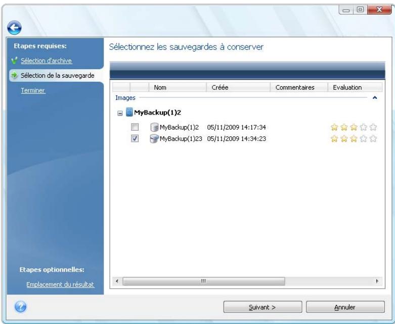 ACRONIS TRUE IMAGE HOME 2010 - Consolidation de sauvegardes - 3