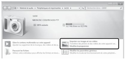 NIKON COOLPIX S4200 - Sous Windows 7 - 1
