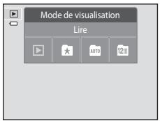 NIKON COOLPIX S4200 - Touchez l'icone du mode de visualisation de votrechoix. - 1