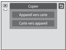 NIKON COOLPIX S4200 - Touchez l'option de votre choix dans l'écran de copie. - 1