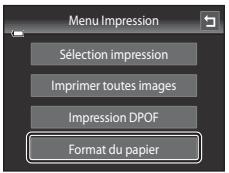NIKON COOLPIX S4200 - Touchez Format du papier. - 1
