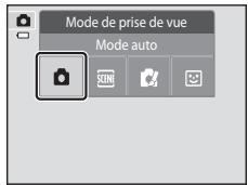 NIKON COOLPIX S4200 - Touchez l'icone du mode de prise de vue de votrechoix. - 1