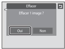 NIKON COOLPIX S4200 - Touchez Oui dans la boite de dialogue de confirmation de l'effacement. - 1