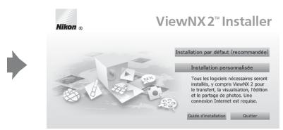 NIKON COOLPIX S4200 - Sélectionnez une langue dans la boite de dialogue de sélection de la langue pour ouvrir la fenêtre d'installation. - 2