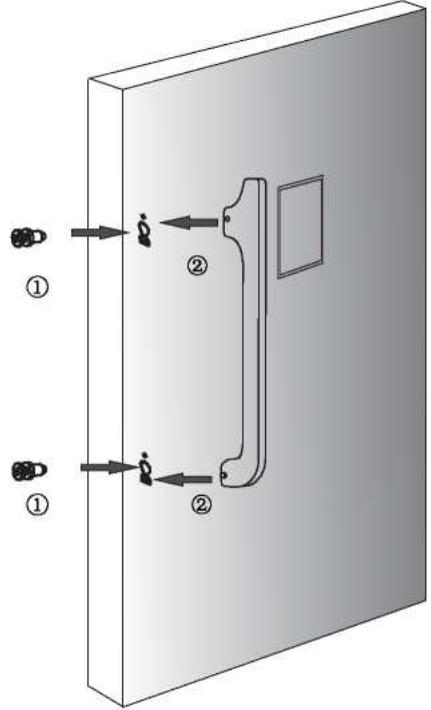 BRANDT BFD5827NX - Instalace dveřnich rukojetí - 1