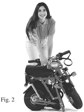 DI BLASI R7 - POUR DEPLIER LE CYCLOMOTEUR - 2