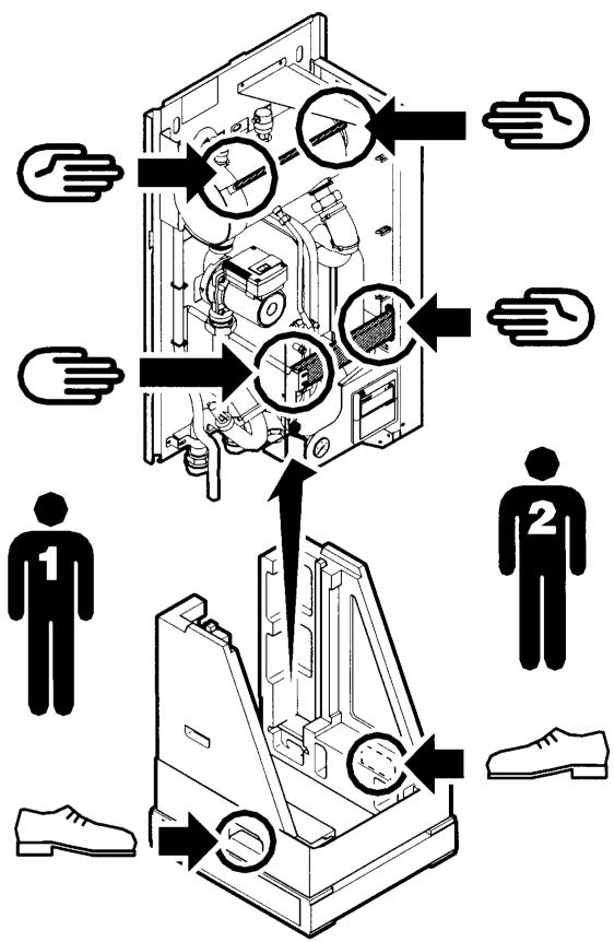 ALTHERMA EKHBH016AB - Inspection, manipulation et déballage de l'unité - 2