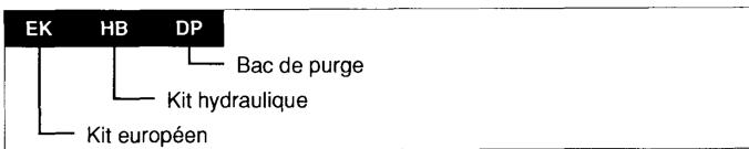 ALTHERMA EKHBH016AB - Kit de bac de purgege (option) - 1