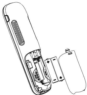 ALCATEL VERSATIS XL 350 - Mise en place des batteries et première charge - 1