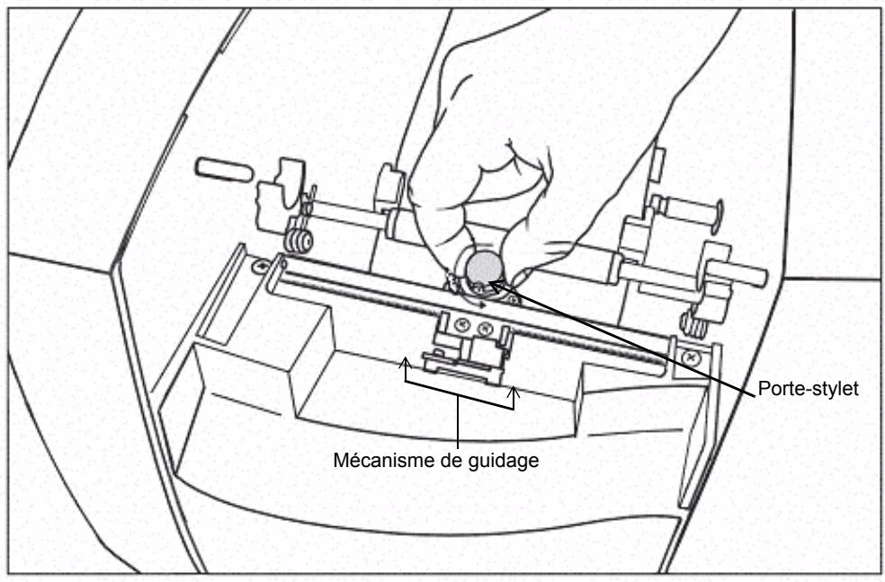 BRADY GLOBALMARK - Extraction du porte-stylet - 1