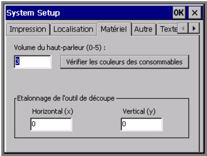 BRADY GLOBALMARK - Pour étabonnner l'outil de découpe - 1