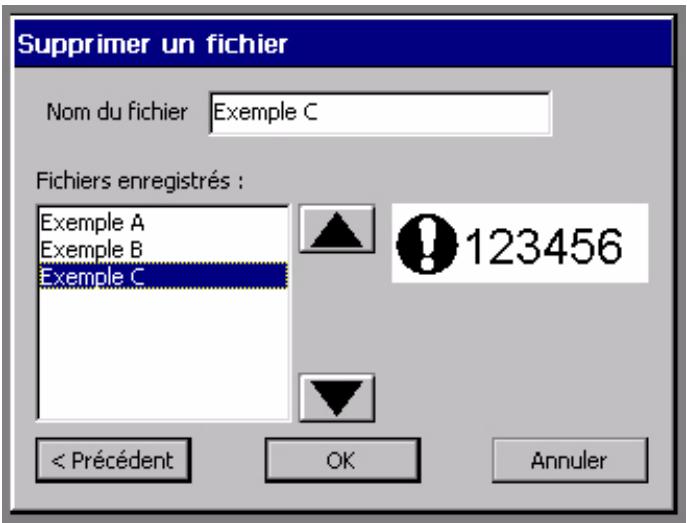 BRADY GLOBALMARK - Pour supprimer un fichier d'étiquettes - 1