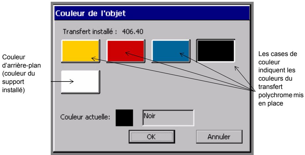 BRADY GLOBALMARK - Si un transfert polychrome est installé - 1
