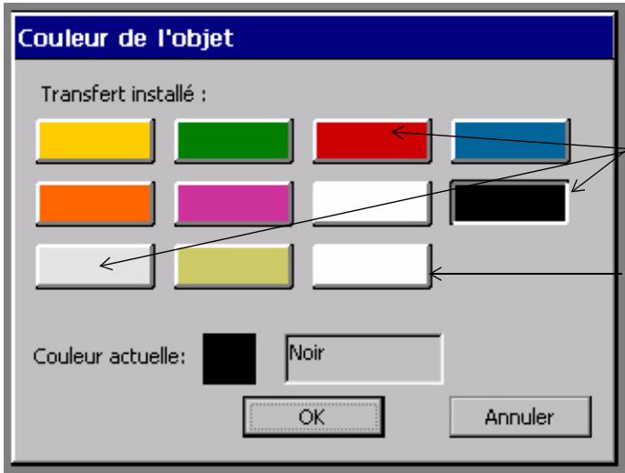 BRADY GLOBALMARK - Si un transfert couleur continu est installé - 1