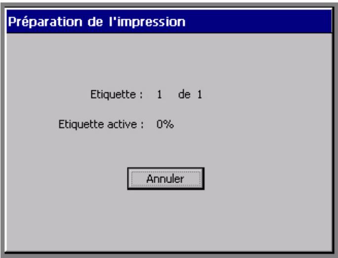 BRADY GLOBALMARK - Annulation d'un travail d'impression - 1