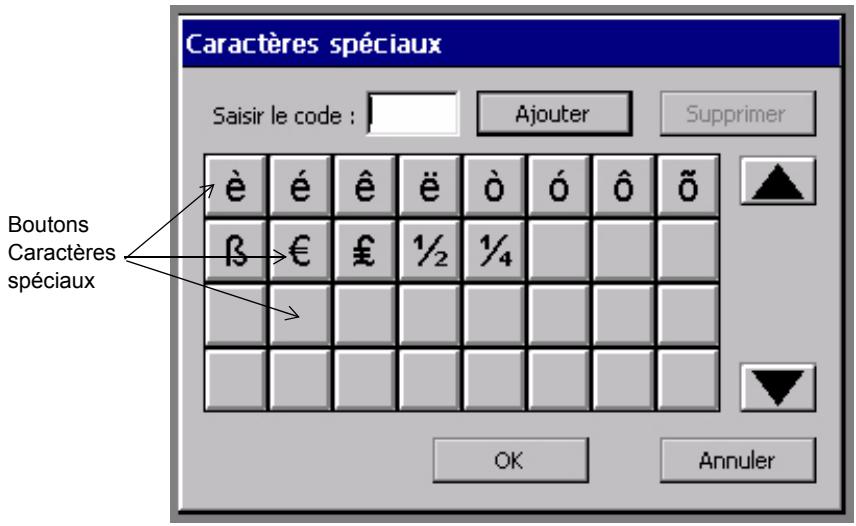BRADY GLOBALMARK - Insertion de caractères spéciaux dans le texte - 1