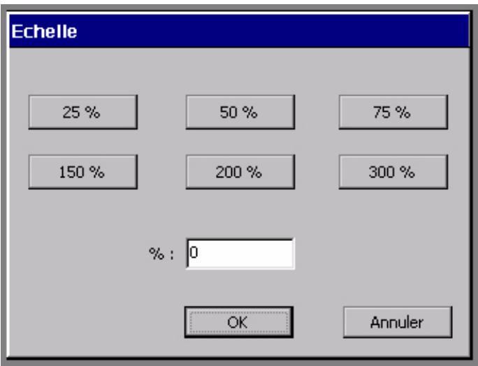 BRADY GLOBALMARK - Pour dimensionner un objet à l'aide de la fonction Echelle - 1