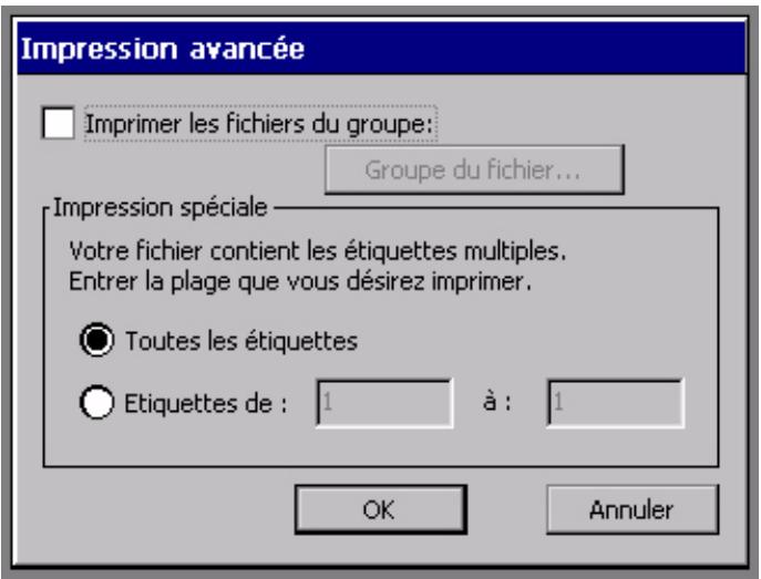 BRADY GLOBALMARK - Pour imprimer des étiquettes dans un groupe de fichiers - 1