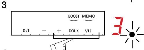 SAUTER STI964X - Pour mémoriser un cycle de cuisson: - 3