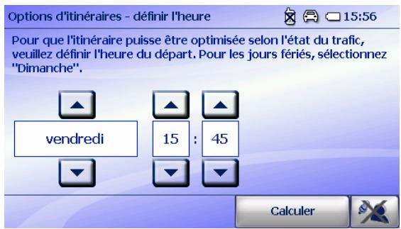 FALK NAVIGATOR 10 - Interroger l'heure de départ - 1