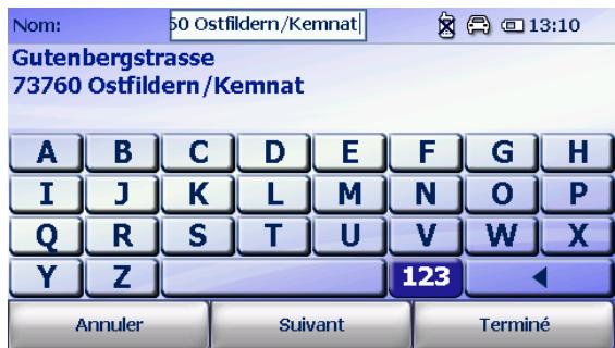 FALK NAVIGATOR 10 - Mémoriser la position - 2