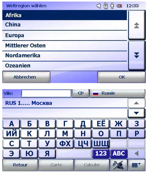 FALK NAVIGATOR 10 - Régions du monde - 1
