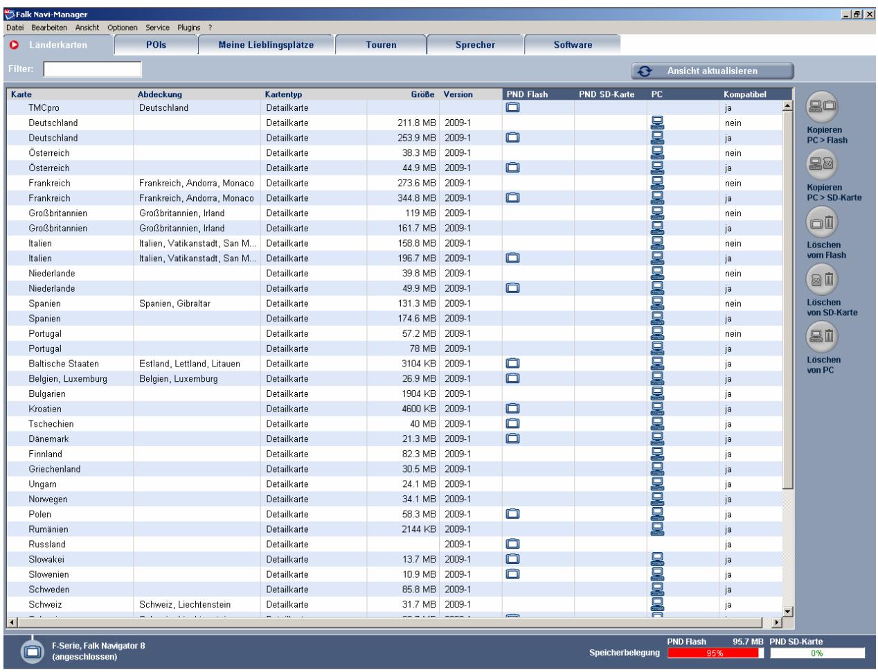 FALK NAVIGATOR 10 - Introduction au Falk Navi-Manager - 1