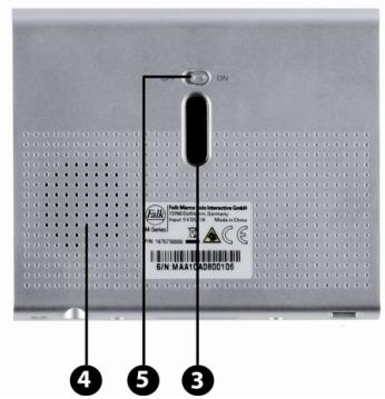 FALK NAVIGATOR 10 - Description de l'appareil - 4