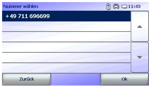 FALK NAVIGATOR 10 - Appeler une destination spéciale - 2