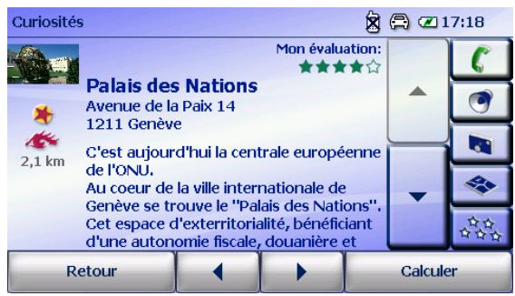 FALK NAVIGATOR 10 - Appeler une destination spéciale - 1