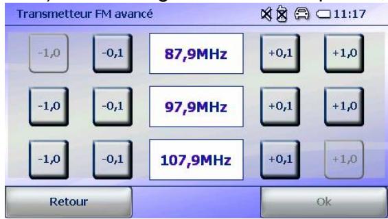 FALK NAVIGATOR 10 - Sortie audio - transmetteur FM (en option) - 4