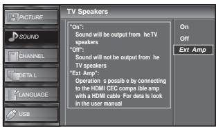 SYLVANIA LC427SSX - TV Speakers - 5