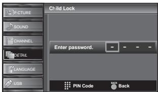 SYLVANIA LC427SSX - Use [the Number buttons] to enter the 4-digit numbers for your PIN Code. - 11