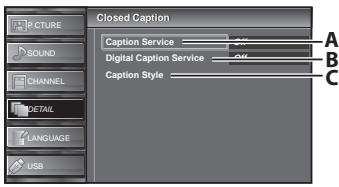 SYLVANIA LC427SSX - Closed Caption - 12