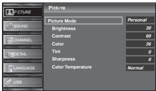 SYLVANIA LC427SSX - Picture Adjustment - 5