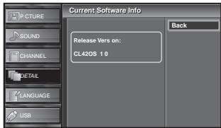 SYLVANIA LC427SSX - Current Software Info - 12