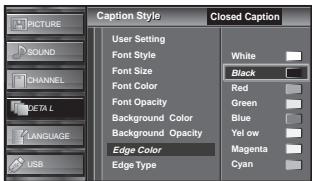SYLVANIA LC427SSX - Edge Color - 1