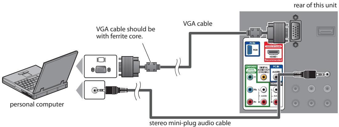 SYLVANIA LD195SSX - [PC Connection] - 1